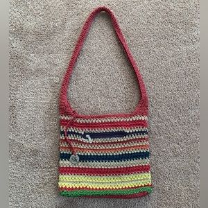 The Sak Multi-Colored Striped Shoulder Bag
